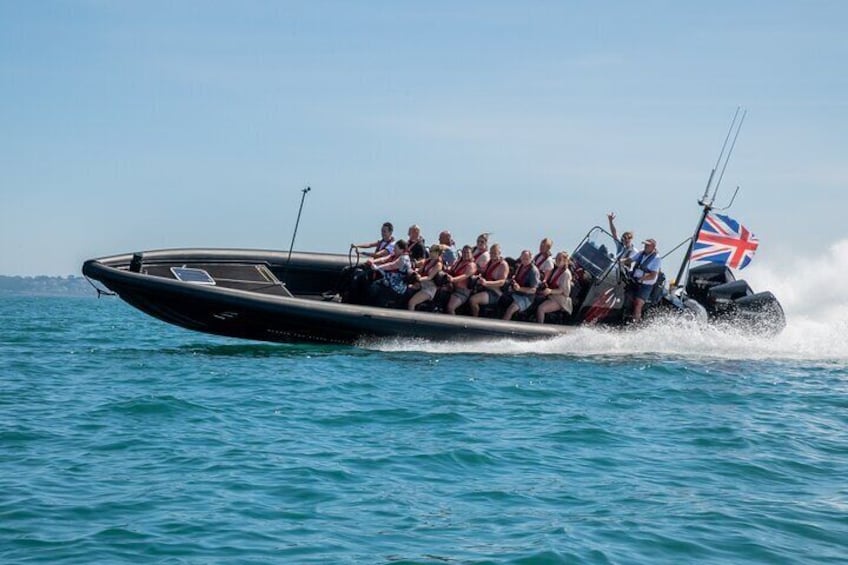 30-Minute Raptor RIB Ride Activity in Torquay