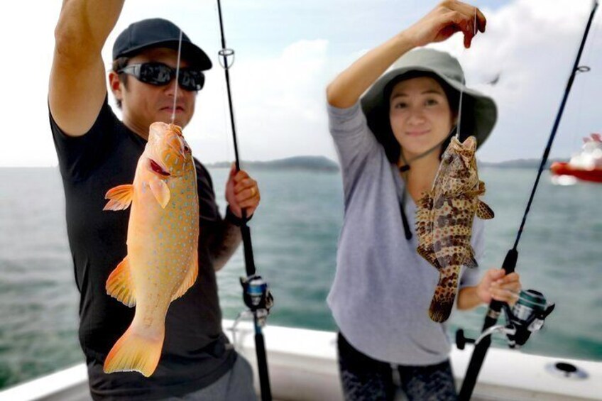 Couple who fish together stays together