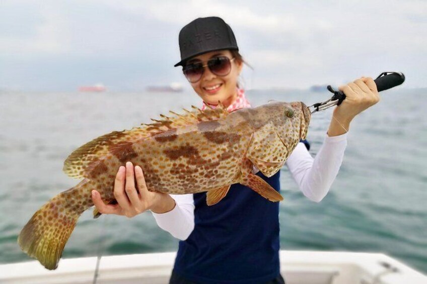 Great achievement by a pretty angler