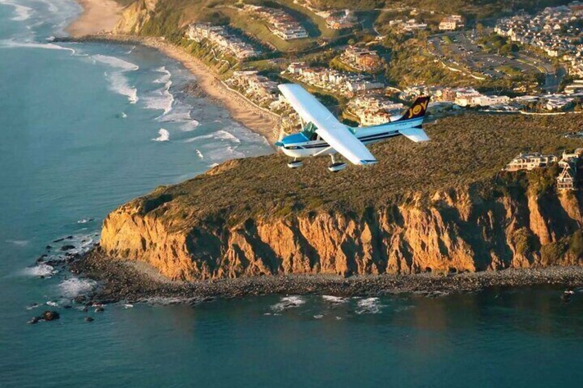 Private Coastal Air Tour from Orange County