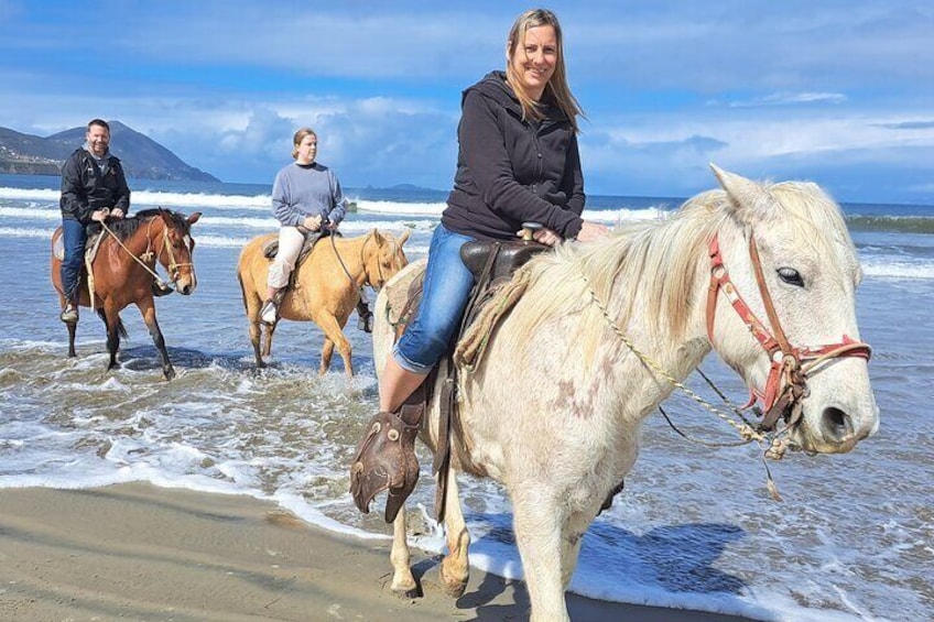 Horseback Riding on the Beach from Ensenada