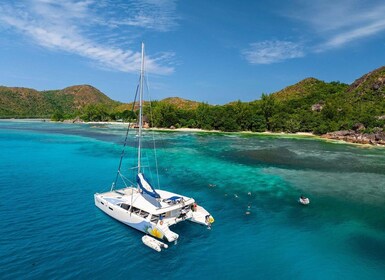 Tour of Cousin, Curieuse and St Pierre island on Catamaran