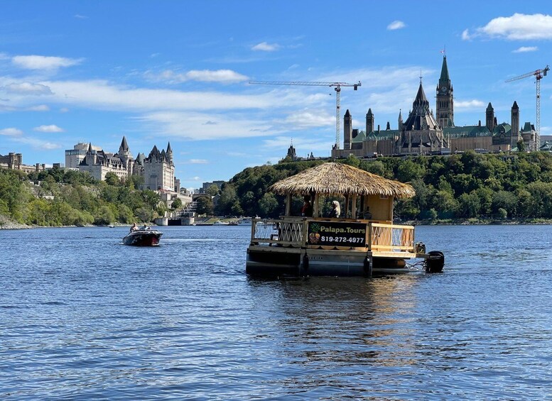 Floating Tiki Bar Cruise on the Ottawa River