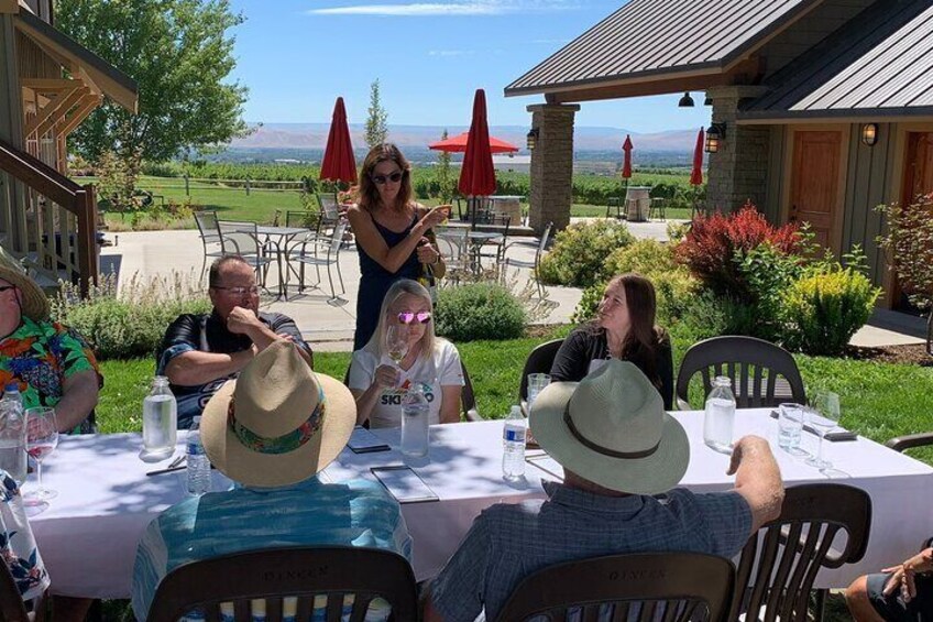Guided tastings with winery owners and their wine makers.