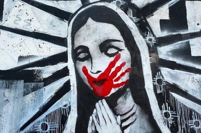 Missing and Murdered Indigenous Women and Girls Lupita mural