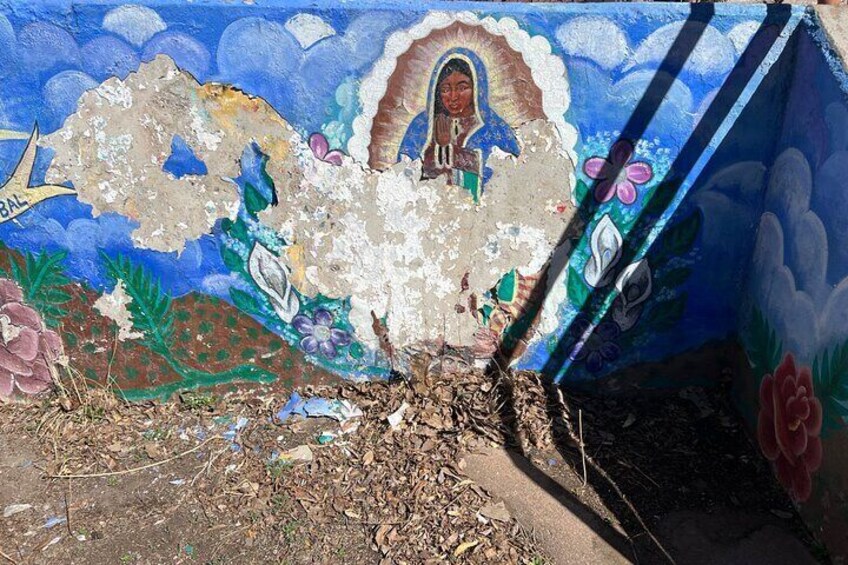 One of Carlos Cervantes’ murals in Barrio Analco