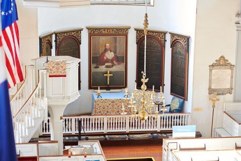 Boston's Old North Church Admission with Self-Guided Audio Tour