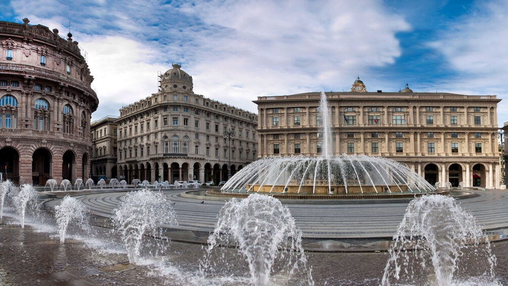 Fountain in Genoa