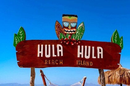Hula Hula New Paradise Island Snorkelling Day Trip from Hurghada