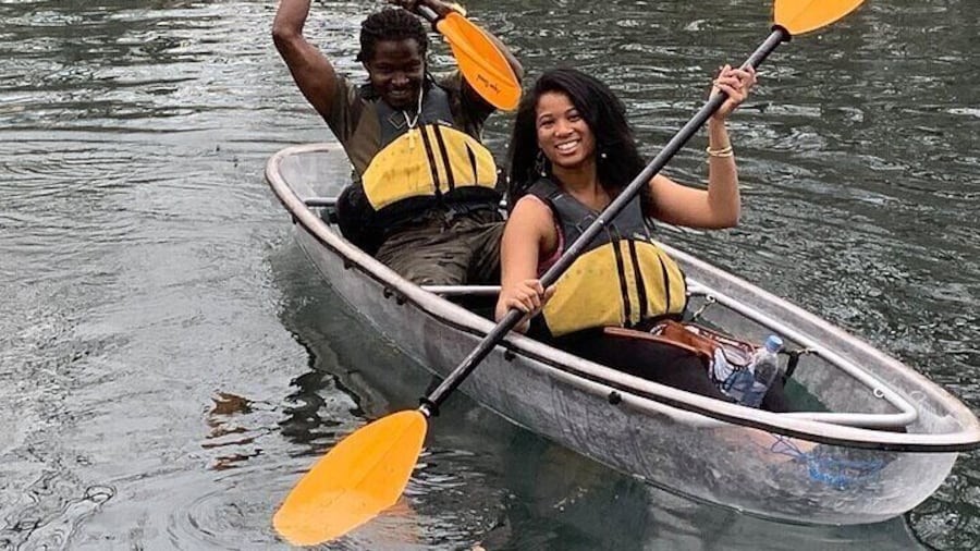 Austin Glass Bottom Kayak Tour with Olympian