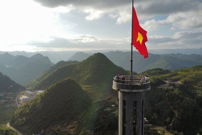 At Lung Cu Flagpole