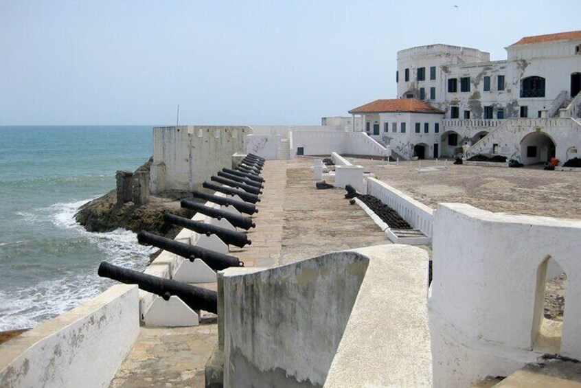 enjoy the scenery at cape coat castle 