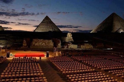All-inclusive Pyramid's Enchanting Symphony: Sound And Light Show