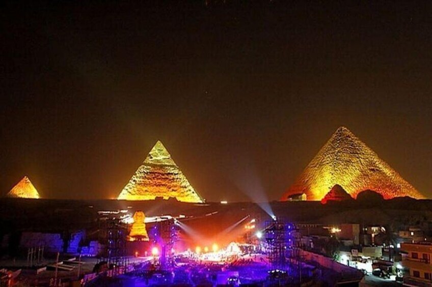 All-inclusive Pyramid's Enchanting Symphony: Sound And Light Show