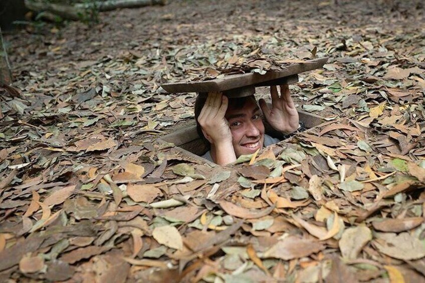 Cu Chi Tunnels Private Tour from Ho Chi Minh City - Hidden entrance