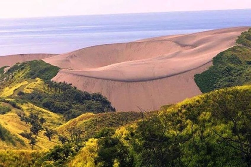 Rainforest waterfall, Dunes, Village Tour with kava ceremony