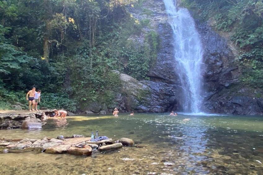 Rainforest waterfall, Dunes, Village Tour with kava ceremony