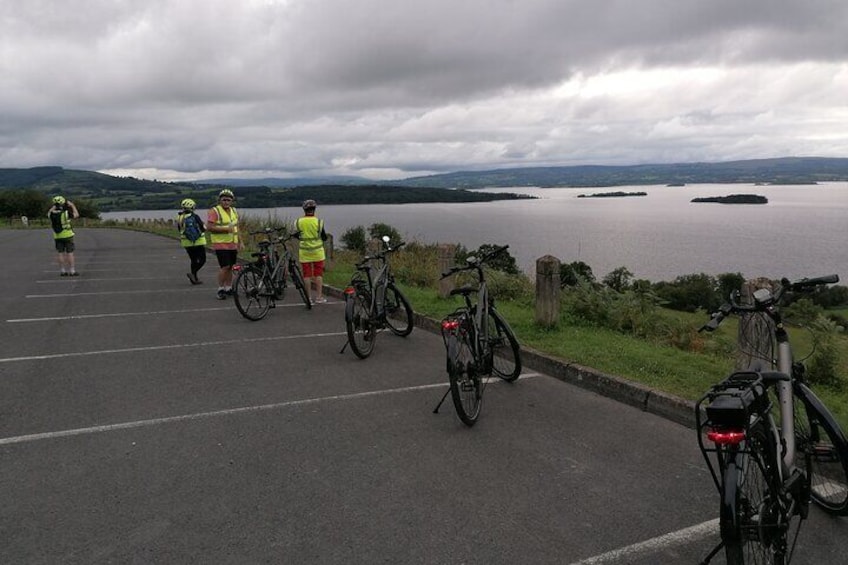 Tours include beautiful lake views