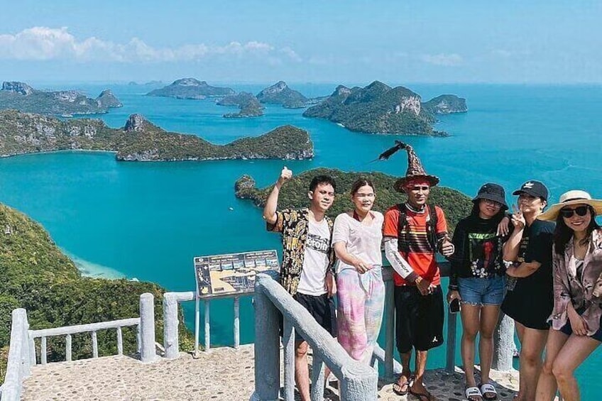 Angthong National Marine Park Tour by Big boat in Thailand