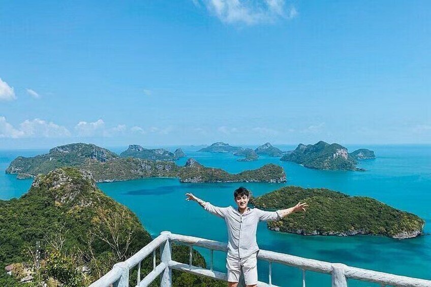 Angthong National Marine Park Tour by Big boat in Thailand