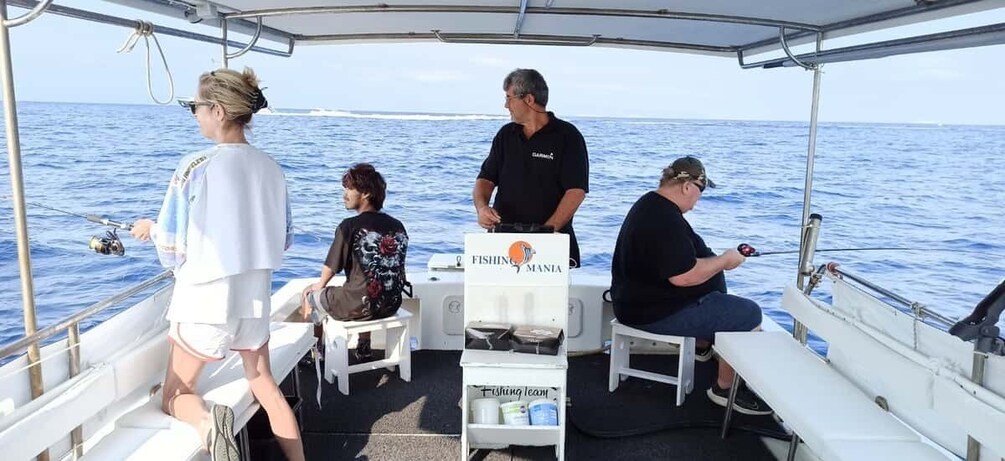 Picture 6 for Activity Athens: Fishing Trip Experience on a Boat with Seafood Meal