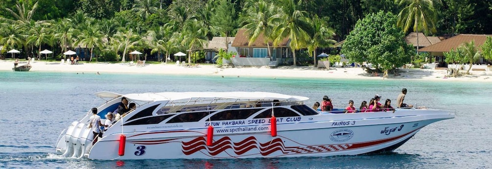 Join Van + Join Speed Boat From Hat Yai To Lipe Island