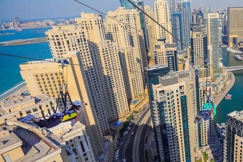 Xline Dubai Marina Shared Experience with Private Transfers