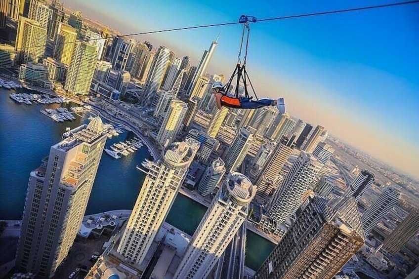 Xline Dubai Marina Shared Experience with Private Transfers