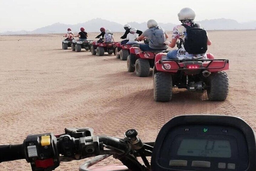 3 Hours Quad with Camel Ride From Marsa Alam