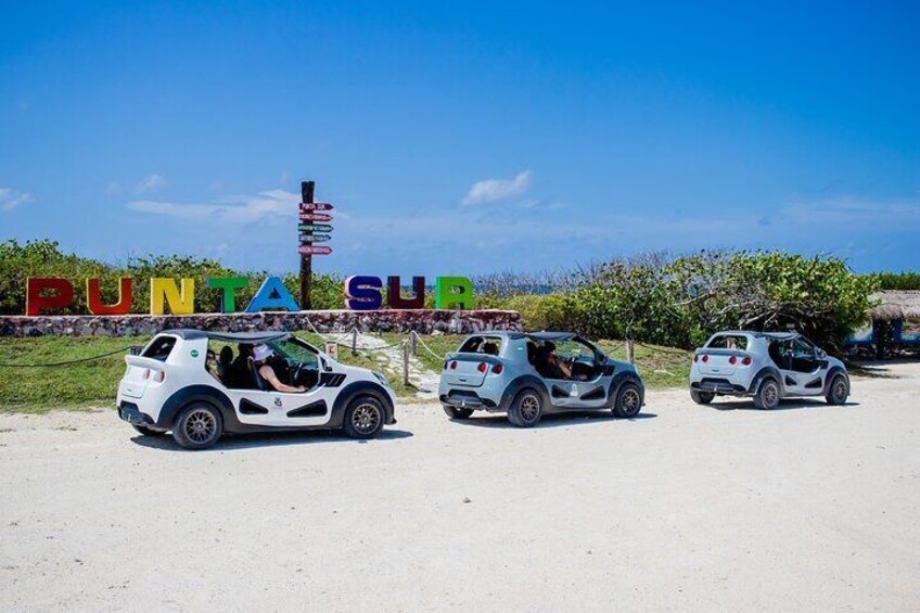 Private Buggy Tour and Punta Sur Park: All-Inclusive