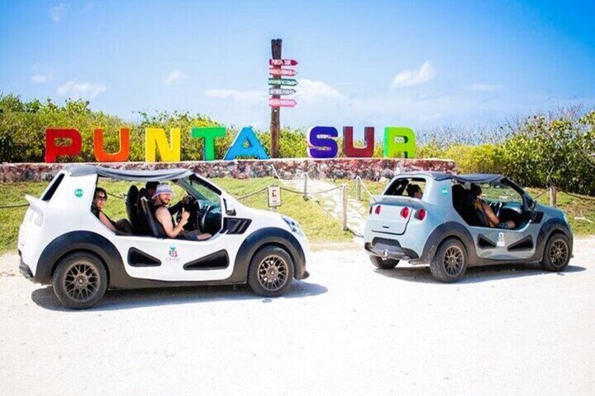 Buggy Tour at Punta Sur Eco Park