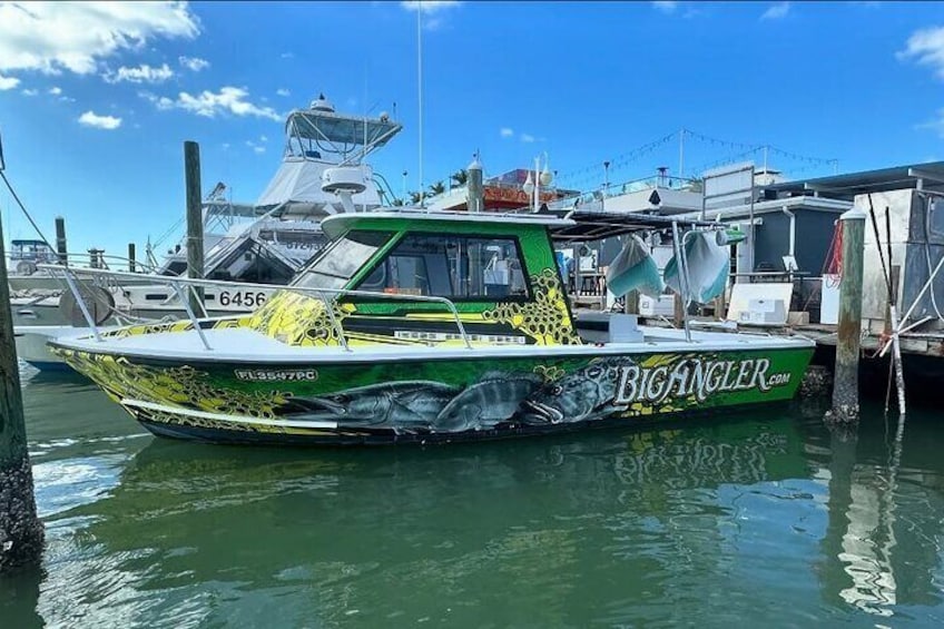 Private Fishing Charter in Florida at Clearwater Beach