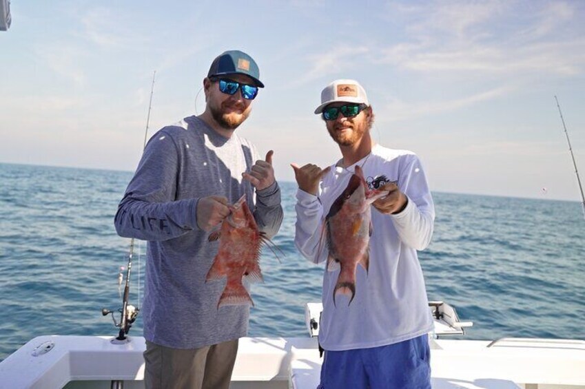 Private Half Day Fishing Charter in Florida at Clearwater Beach