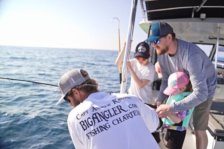 Private Half Day Fishing Charter in Florida at Clearwater Beach