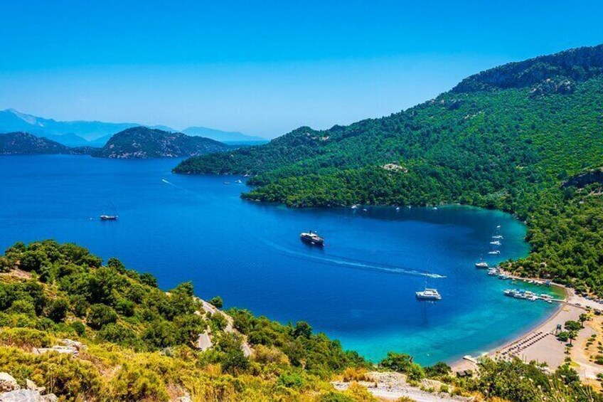 Blue Lagoon, Butterfly Valley and Oludeniz Islands Boat Trip