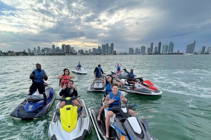 Miami Jet Skis Adventure + Complementary Boat Ride