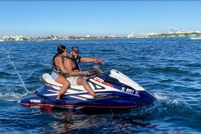 Miami Jet Skis Adventure + Complementary Boat Ride