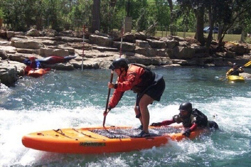 Guided Stand Up Paddleboard Tour of San Marcos River