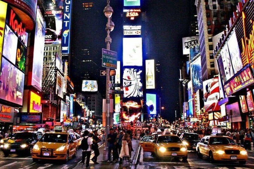 Times Square in New York City. Electrifying experience!