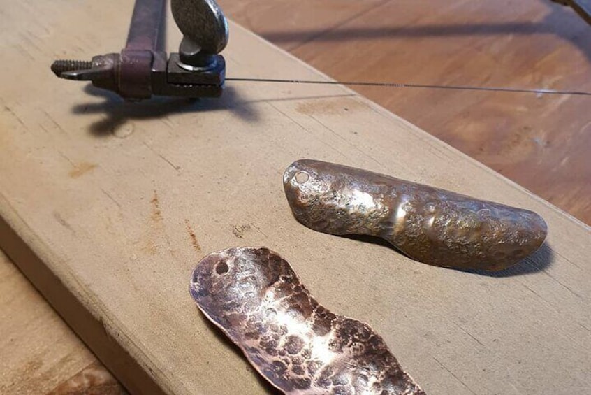 Half Day Copper Jewellery Class in Historic Russell