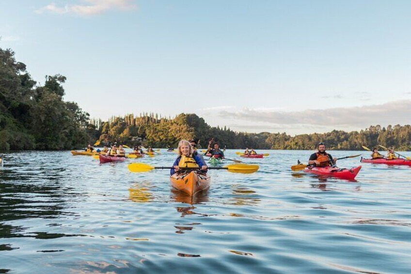 Starlight Gourmet Kayak Experience - Rotorua