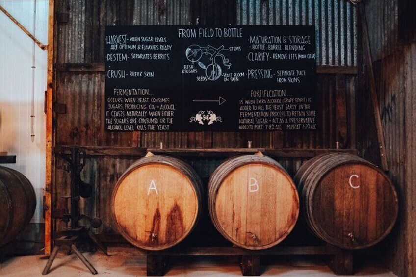 4-Hour Ultimate Fortified Wine Experience with Take Home Barrel
