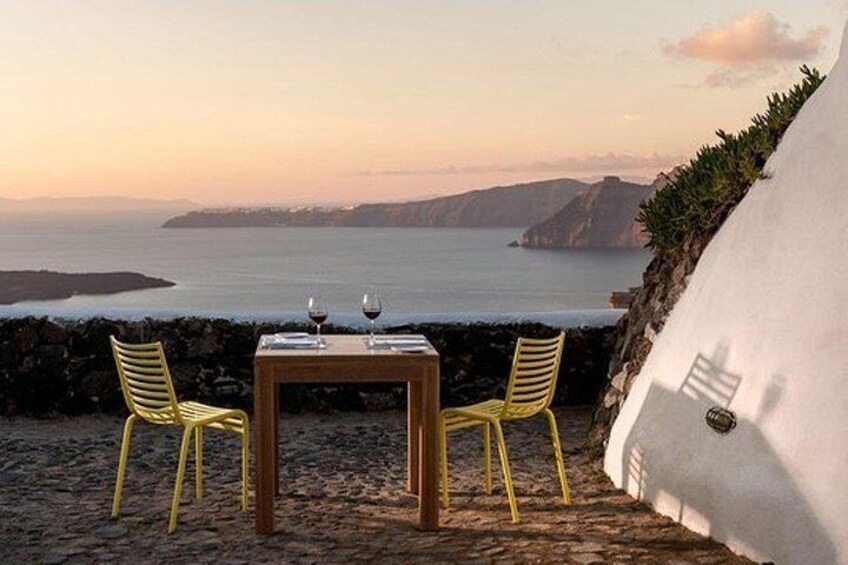 Santorini Most Popular Tour with Wine tasting and Sunset