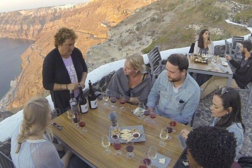 Santorini Most Popular Tour with Wine tasting and Sunset