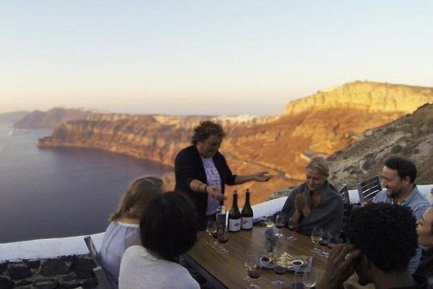 Santorini Most Popular Tour with Wine tasting and Sunset