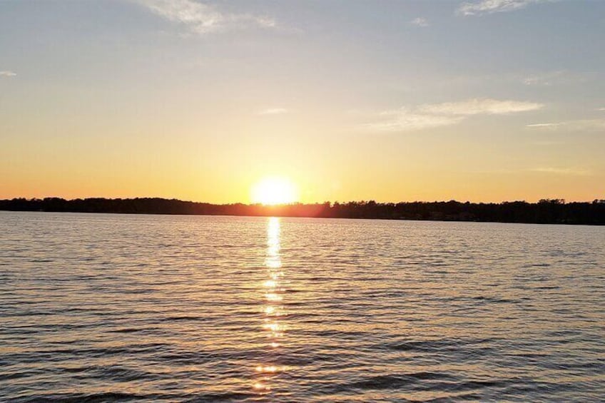 Sunset at Lake Murray