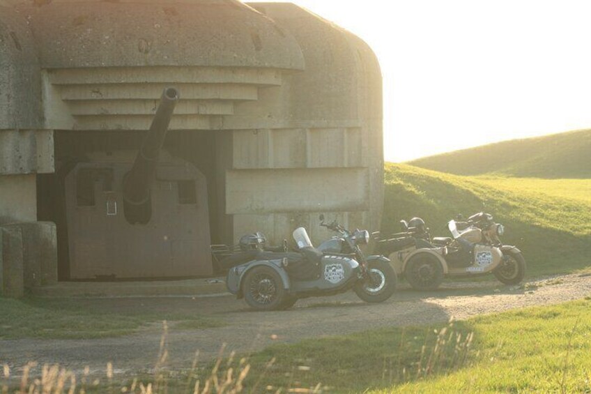Normandy WWII Private Half-day Sidecar Tour From Bayeux