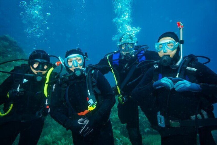 First Scuba Diving Session in Genoa