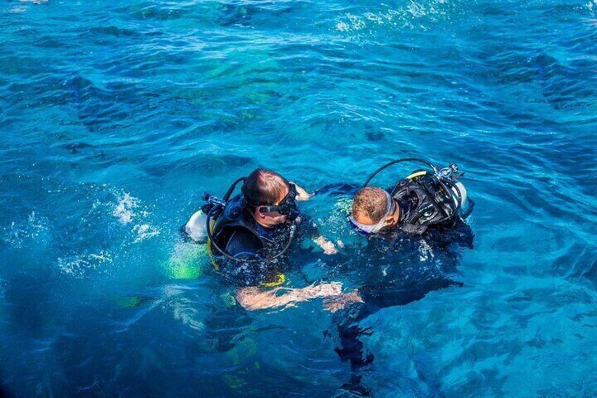 First Scuba Diving Session in Genoa