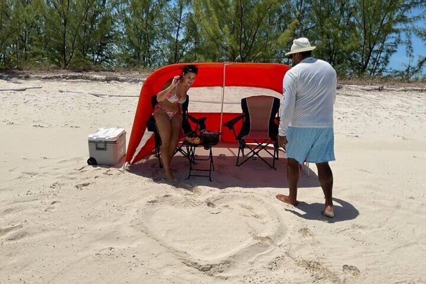 couple enjoying Island getaway 